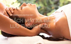 5 cách mát xa đầu lưu thông máu | Kích thích mọc tóc hiệu quả