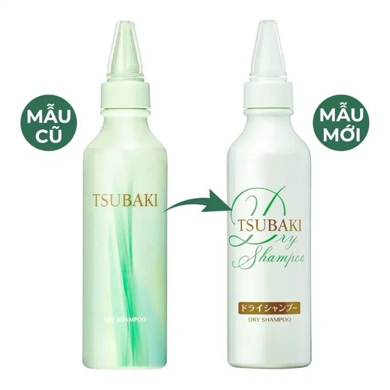 Tuýp dầu gội khô dạng gel Tsubaki