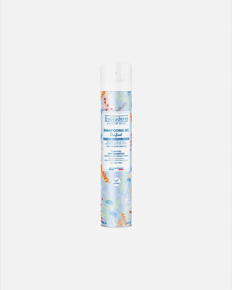 Chai dầu gội khô Evoluderm