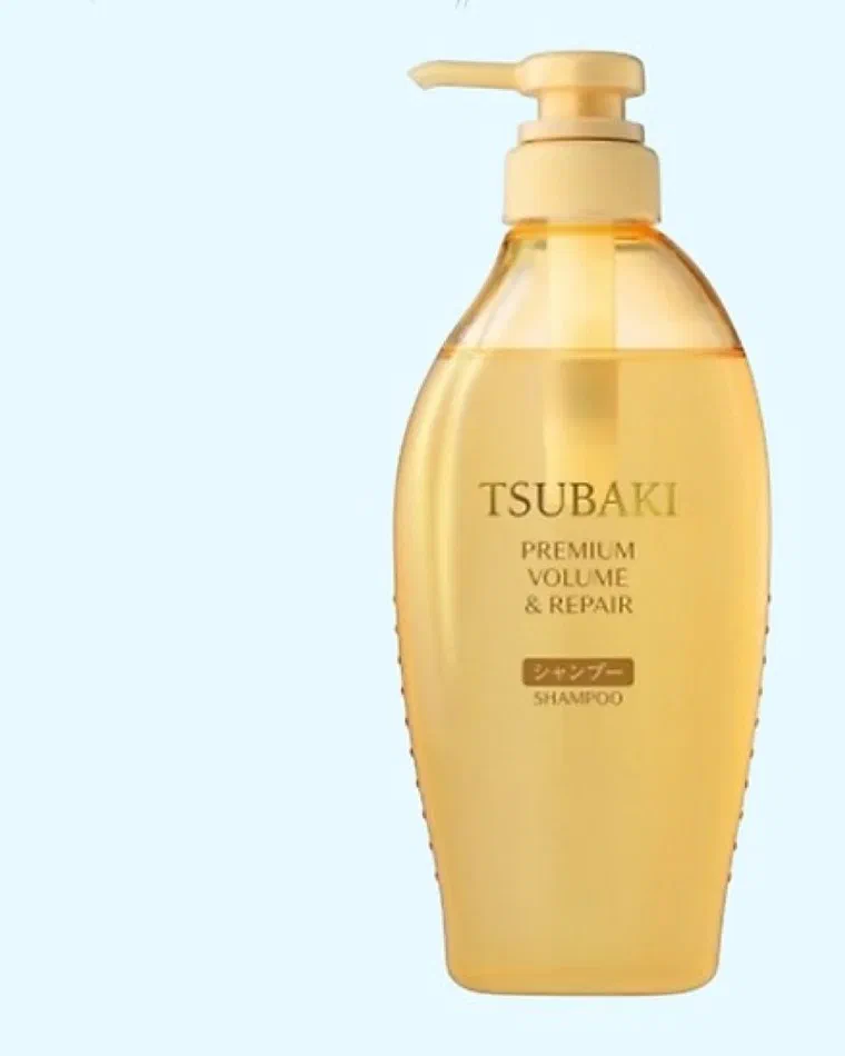 Chai dầu gội Tsubaki Premium Volume và Repair 450ml