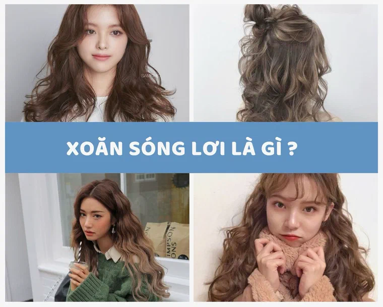 Các biến thể tóc xoăn lơi phong cách Hàn Quốc