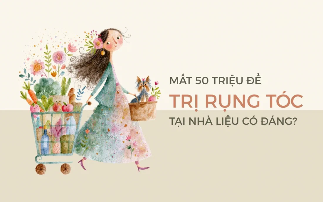 Mất 50 triệu để trị rụng tóc tại nhà liệu có đáng?