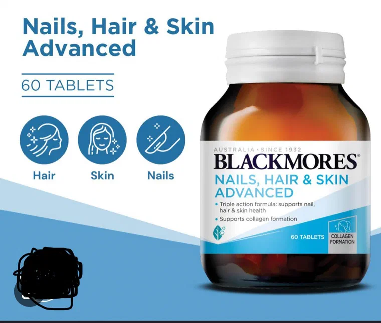 Lọ viên uống Blackmores Nails Hair Skin