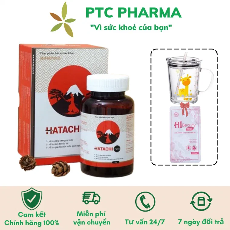 Hộp viên uống Hatachi Plus