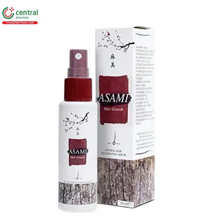 Chai xịt mọc tóc 247 Asami
