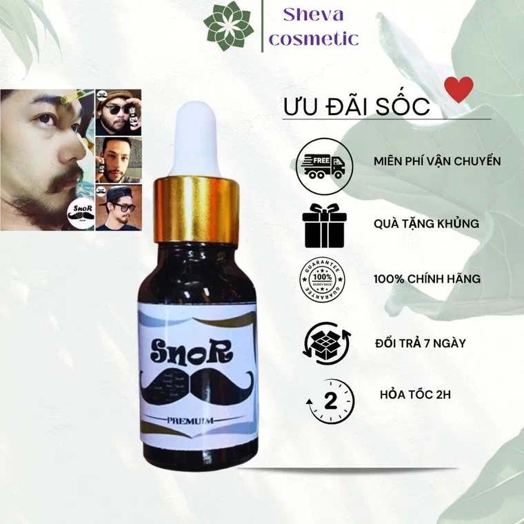 Lọ tinh dầu mọc tóc SNOR