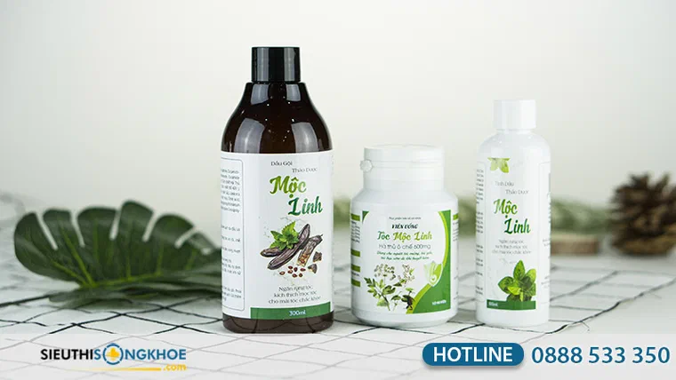Bộ ba sản phẩm Tóc Mộc Linh