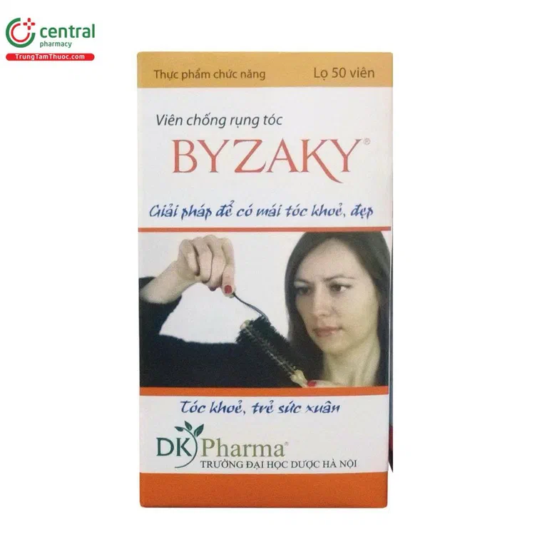 Hộp viên uống chống rụng tóc Byzaky